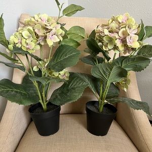 IKEA | 2 pc Artificial hydrangeas